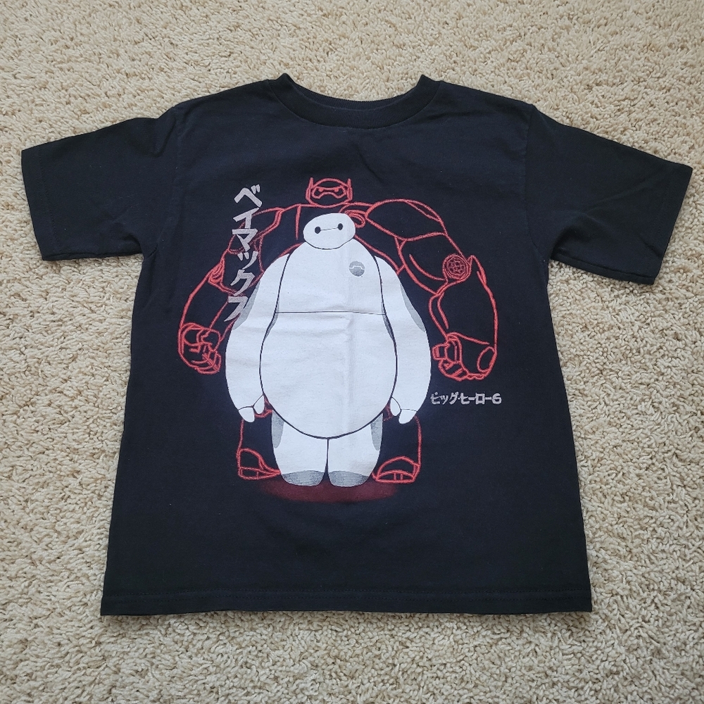 Big Hero 6 Disney Boys 5/6 Character Movie Short Sleeve TShirt